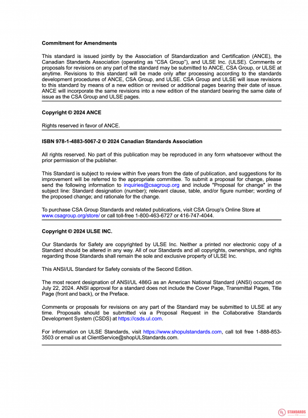 UL 486G PDF UL 486G PDF